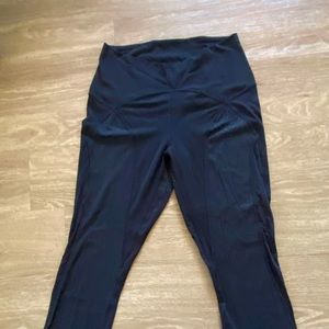 Lululemon cheetah print capris